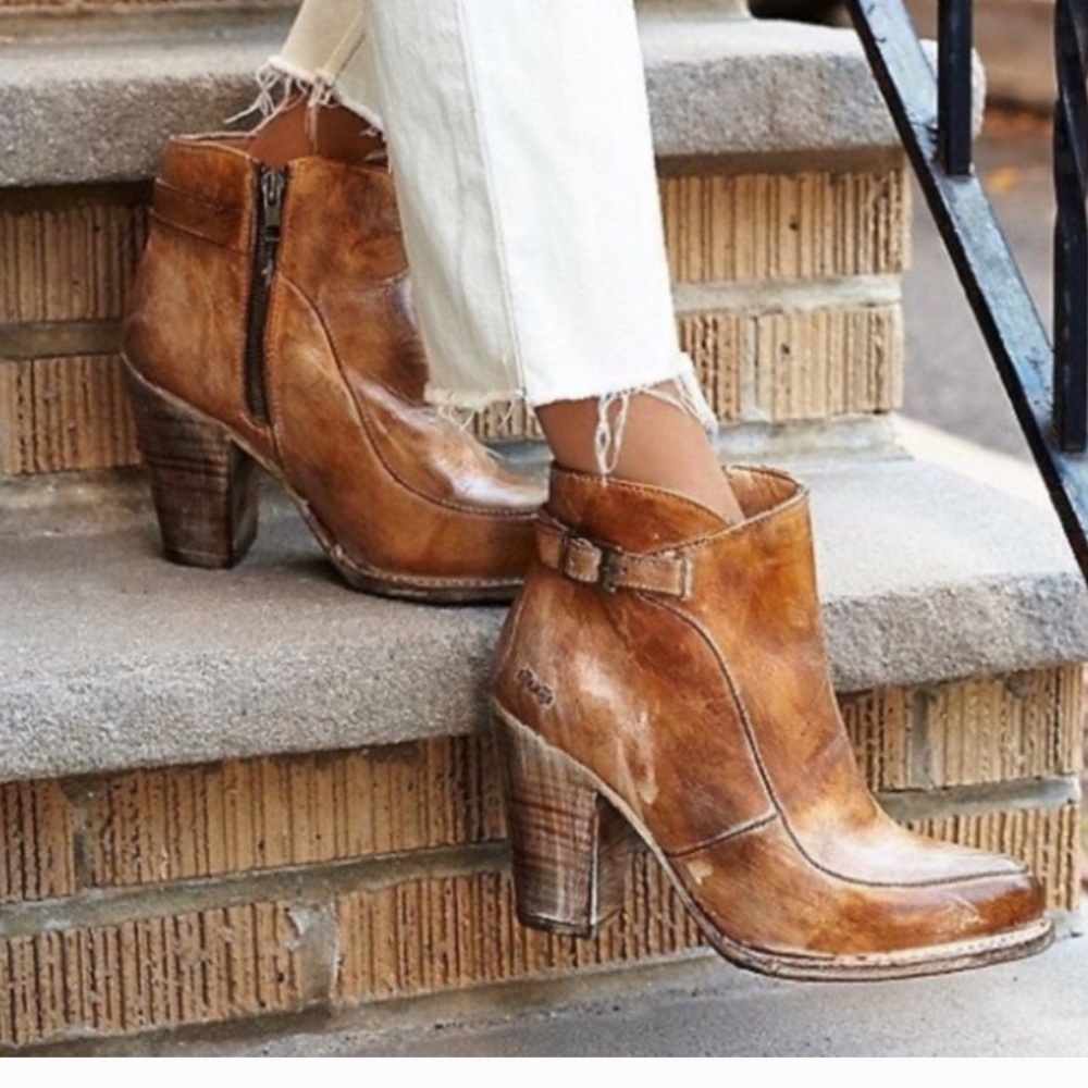 Bed Stu isla cobbler series healed bootie